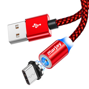 Magnetic Micro USB Cable For iPhone and  Android