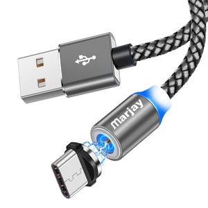 Magnetic Micro USB Cable For iPhone and  Android