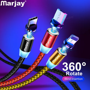 Magnetic Micro USB Cable For iPhone and  Android