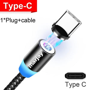 Magnetic Micro USB Cable For iPhone and  Android