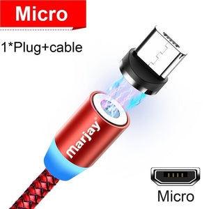 Magnetic Micro USB Cable For iPhone and  Android