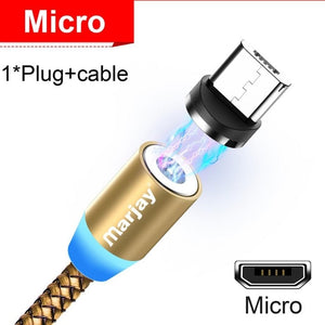 Magnetic Micro USB Cable For iPhone and  Android