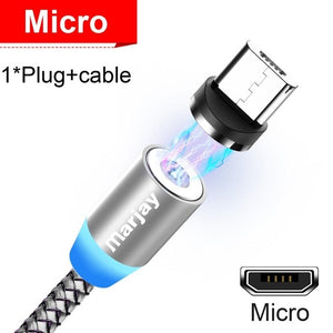 Magnetic Micro USB Cable For iPhone and  Android